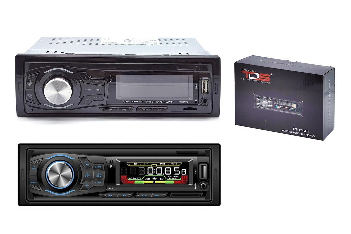 Автомагнитола TDS TS-CAM05 (радио,USB,bluetooth)