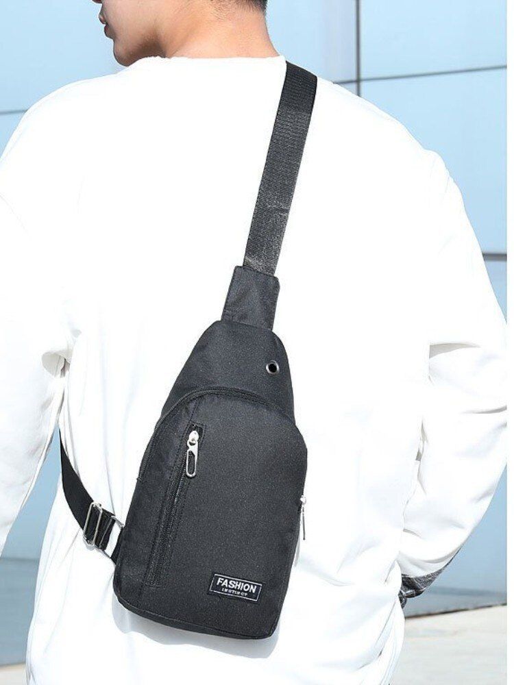 Сумка на плечо чёрная