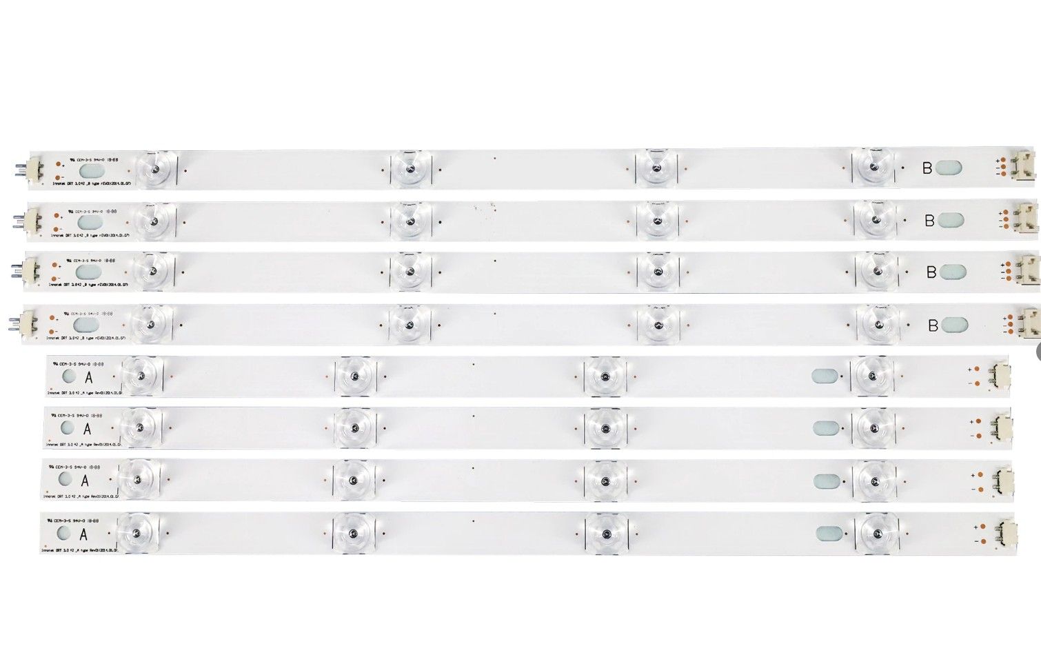 TV подсветка LG 42/ DRT 3.0 42"_A type Rev01 6916L-1709A 6916L-1710A 8шт